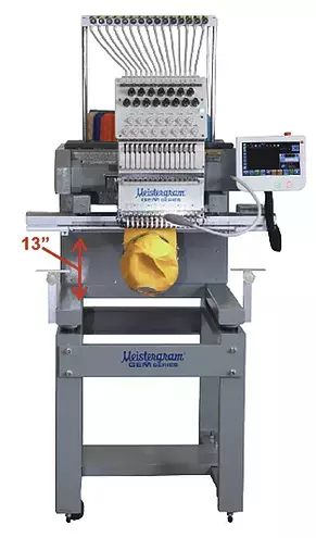 Meistergram - GEM 1500TC 1 Head Embroidery Machine